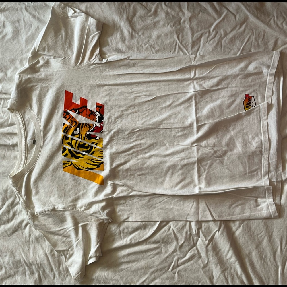 White Nike Tee